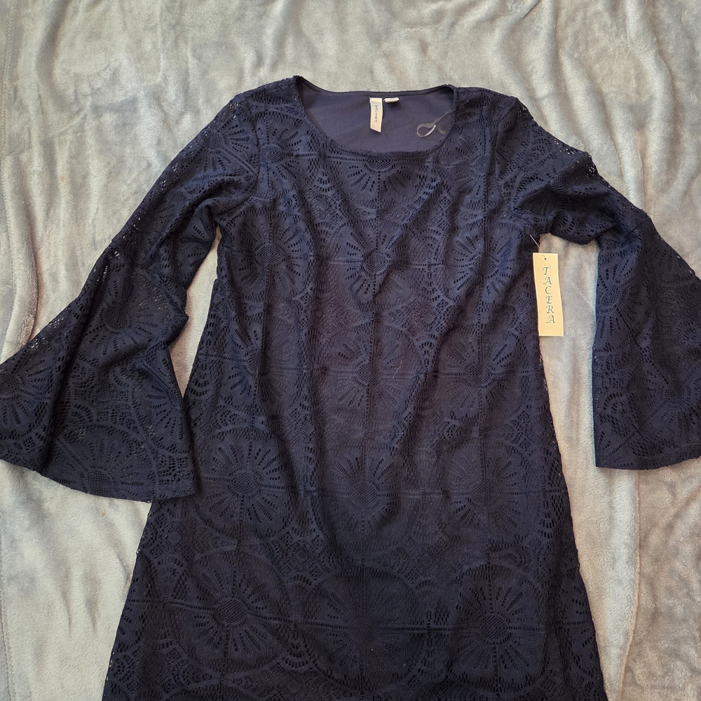 NWT Navy Lace Dress